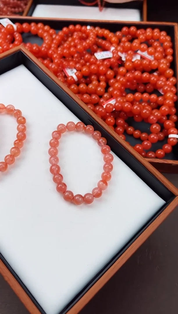 【闪购商品】南红玛瑙手串未镶嵌保山冰飘卡8+