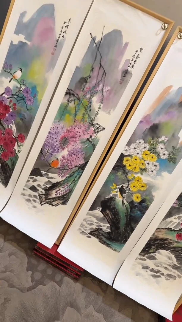 国画89李庆友大易美术馆本人作品