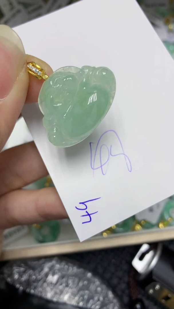 颈饰未镶嵌翡翠缅甸A货翡翠