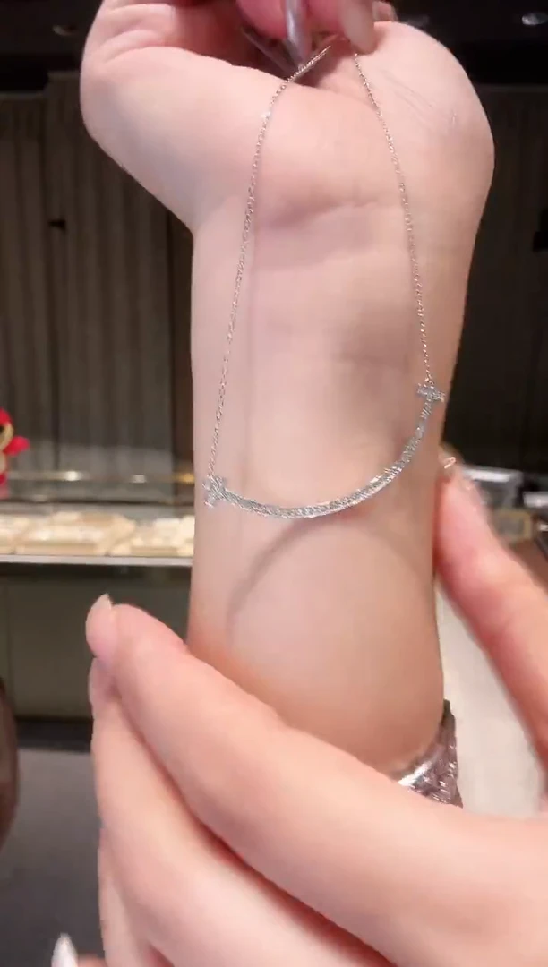 铂Pt950镶嵌项链钻石AF0722-PT-45