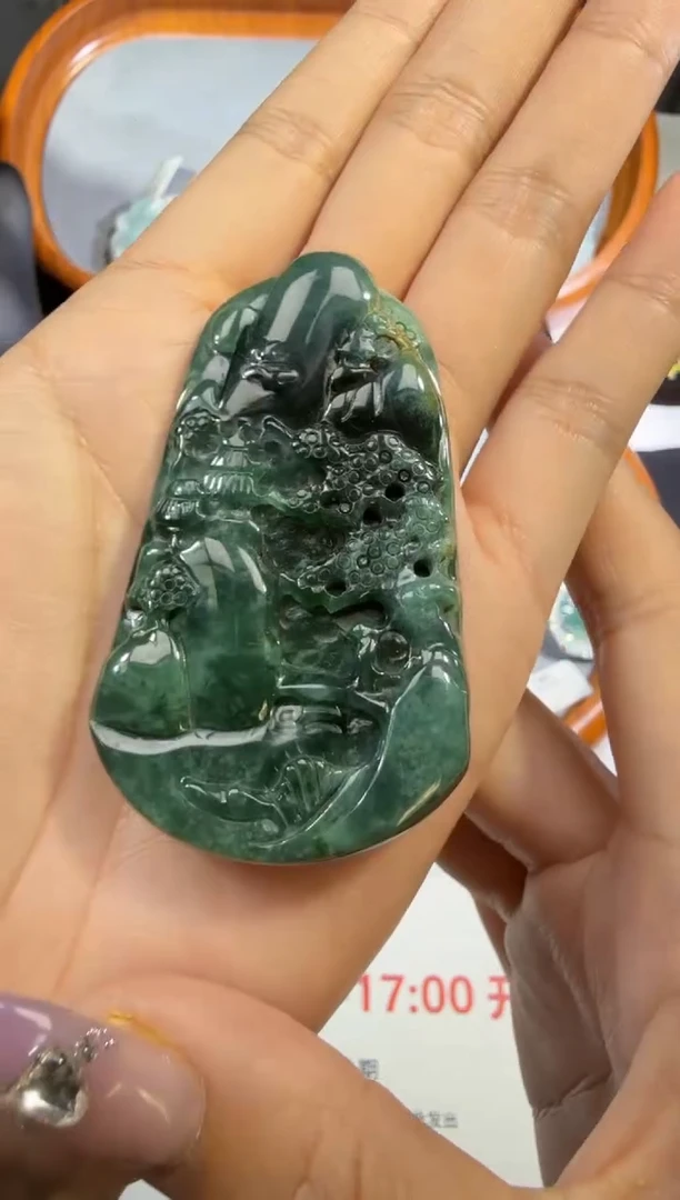 翡翠未镶嵌颈饰213.。。。