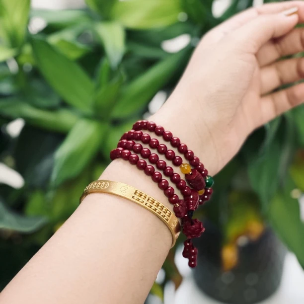 非金属珐琅手链 手串情侣礼物男女平安手古风百搭创意女款