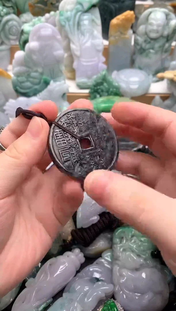 吊坠(不含链)未镶嵌翡翠1