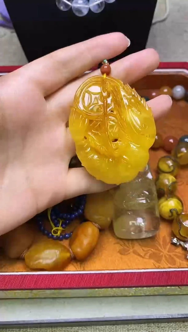 未镶嵌项链蜜蜡多样性发一375