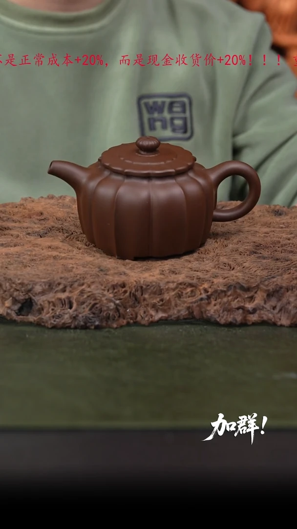 茶壶紫砂13 菊蕾,WHY,紫泥,