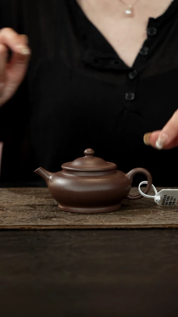 茶壶紫砂天青泥明式合欢150cc