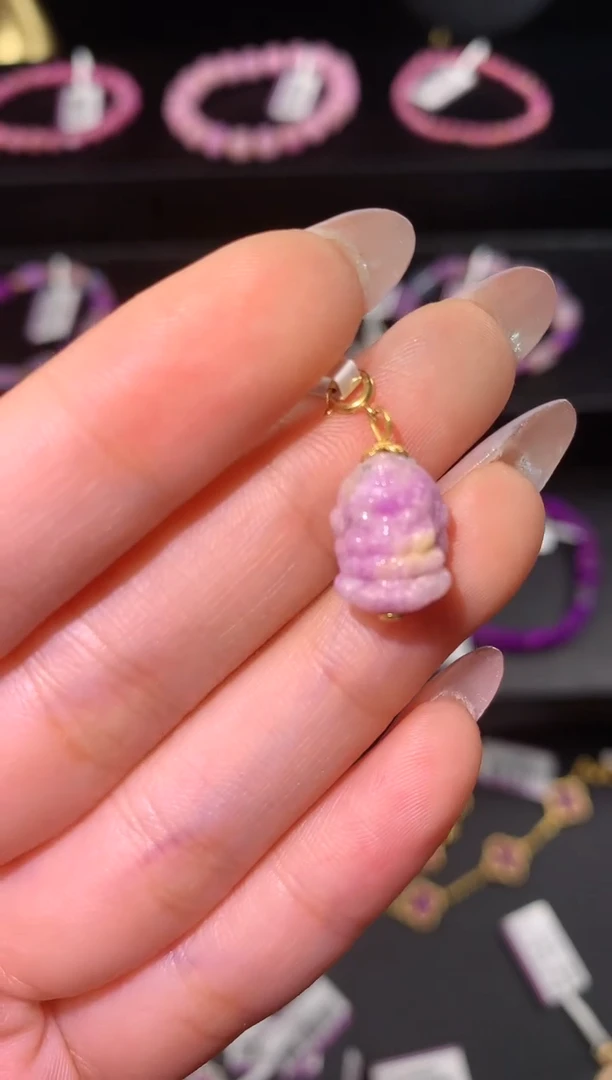 【闪购商品】苏纪石（舒俱来）.18K金镶嵌舒俱来吊坠