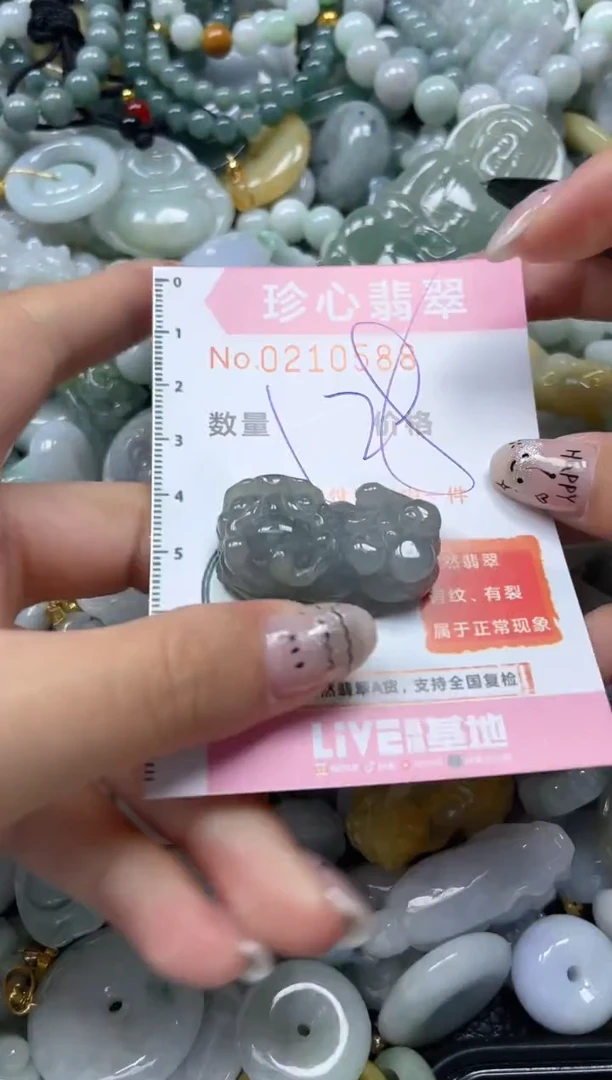 翡翠未镶嵌颈饰闪购0210588