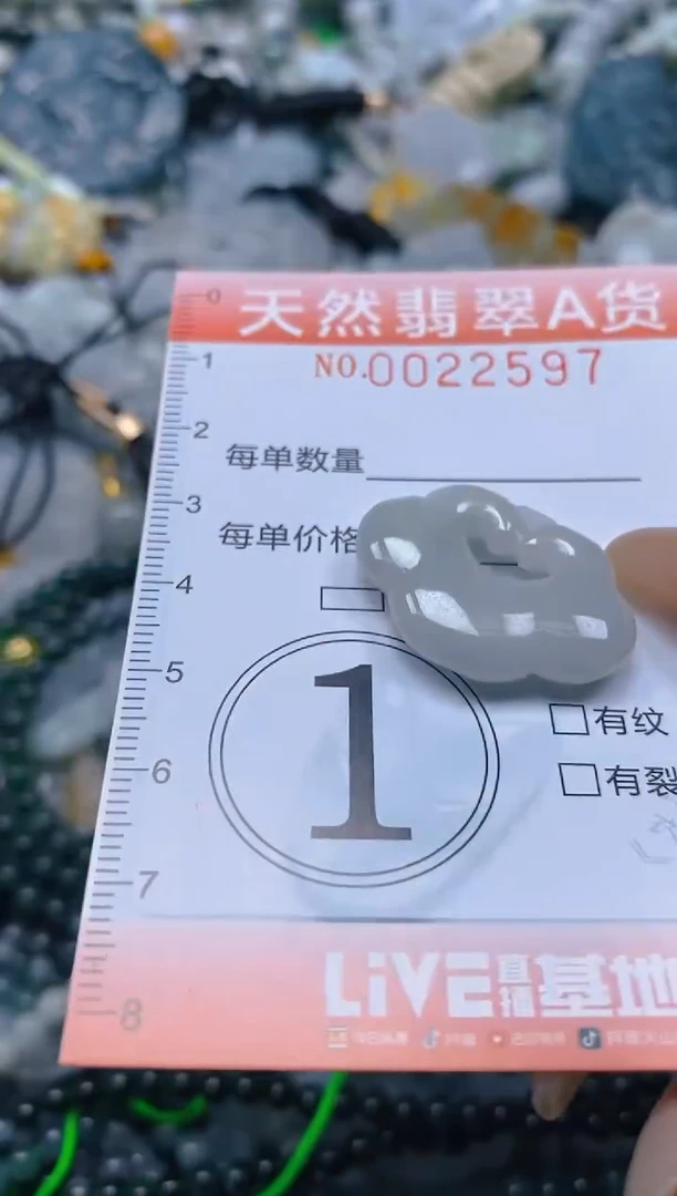 翡翠未镶嵌颈饰闪购0022597
