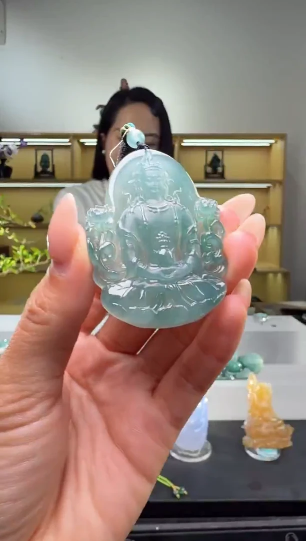 吊坠(不含链)未镶嵌翡翠度母