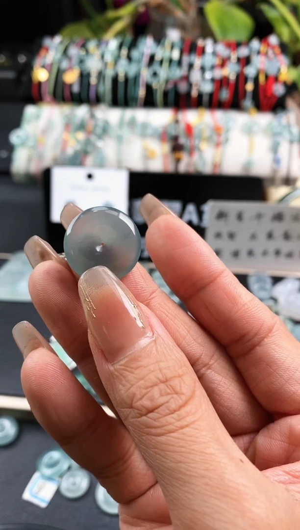 【闪购商品】翡翠裸石平安扣199定向 做个硬蛋