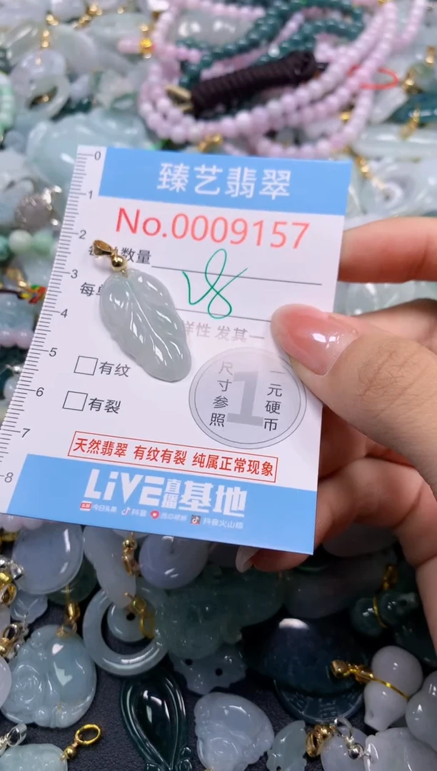 颈饰未镶嵌翡翠9157