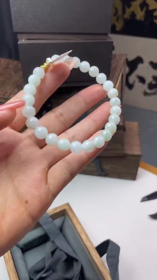 未镶嵌手链翡翠手串