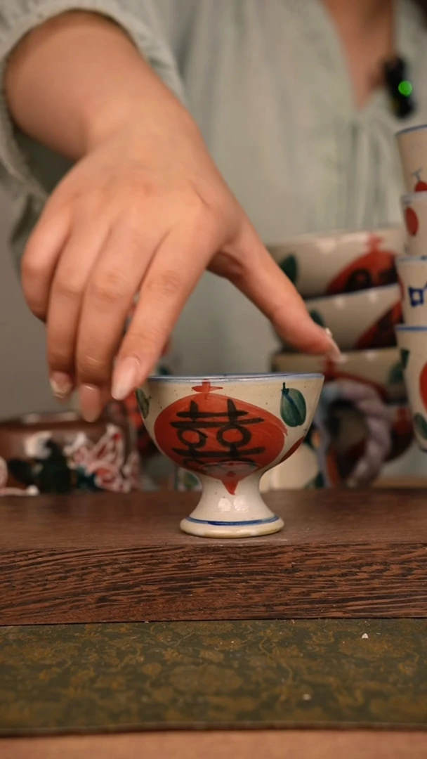 摆件泥垚手作 景德镇手工手绘器物