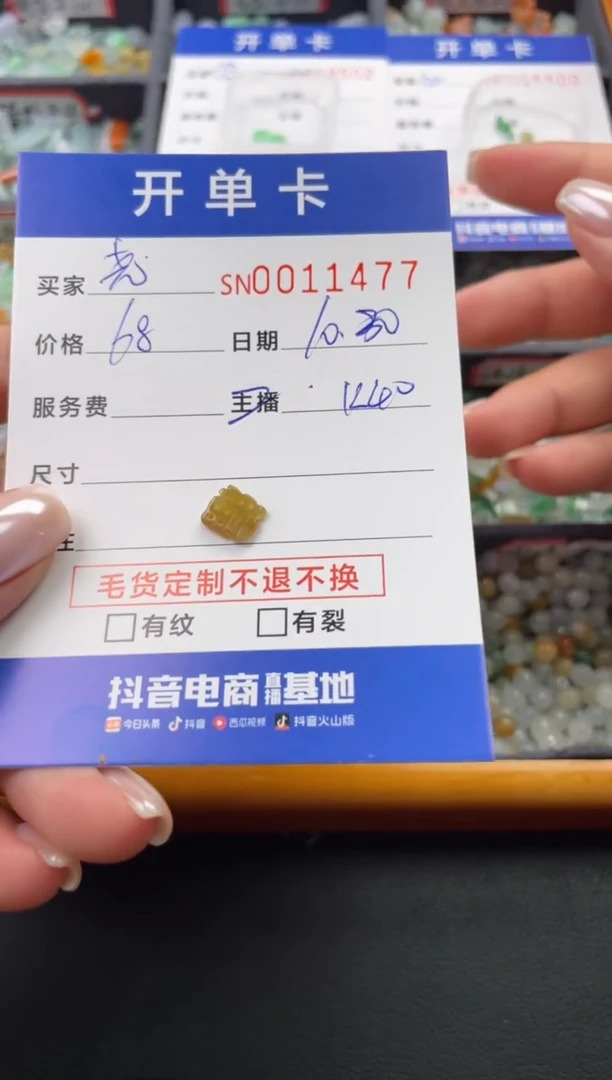颈饰未镶嵌翡翠尧*宝11477