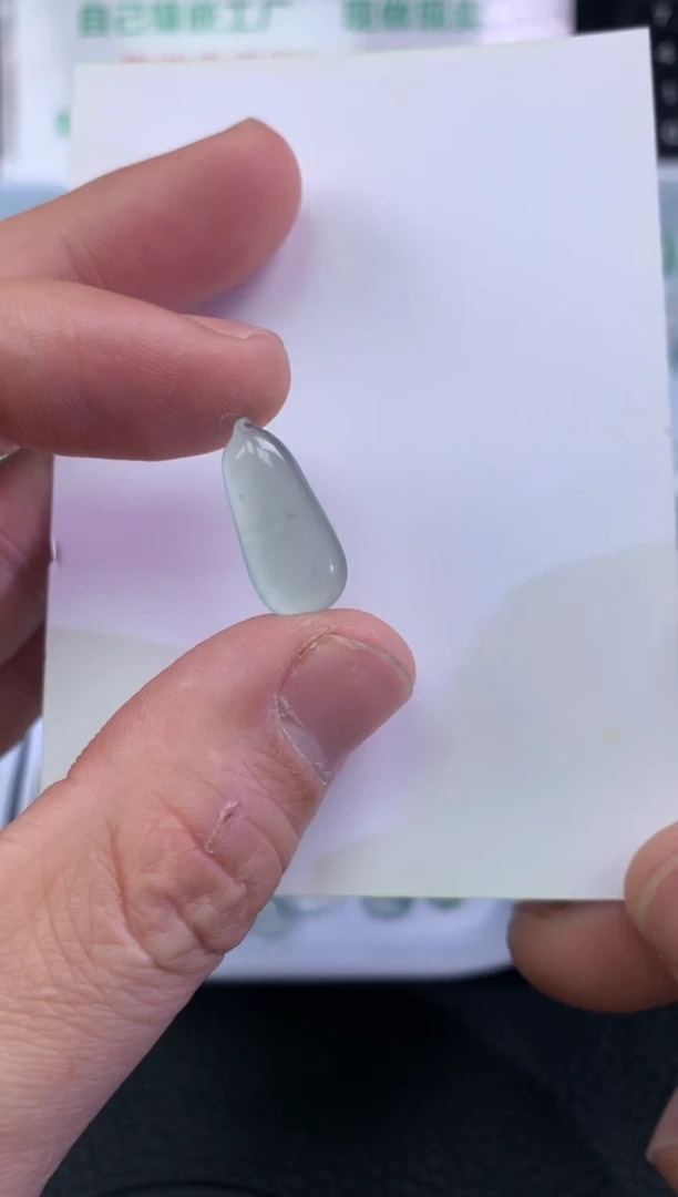 【闪购商品】定制翡翠未镶嵌福瓜19.8-7.3-3.8