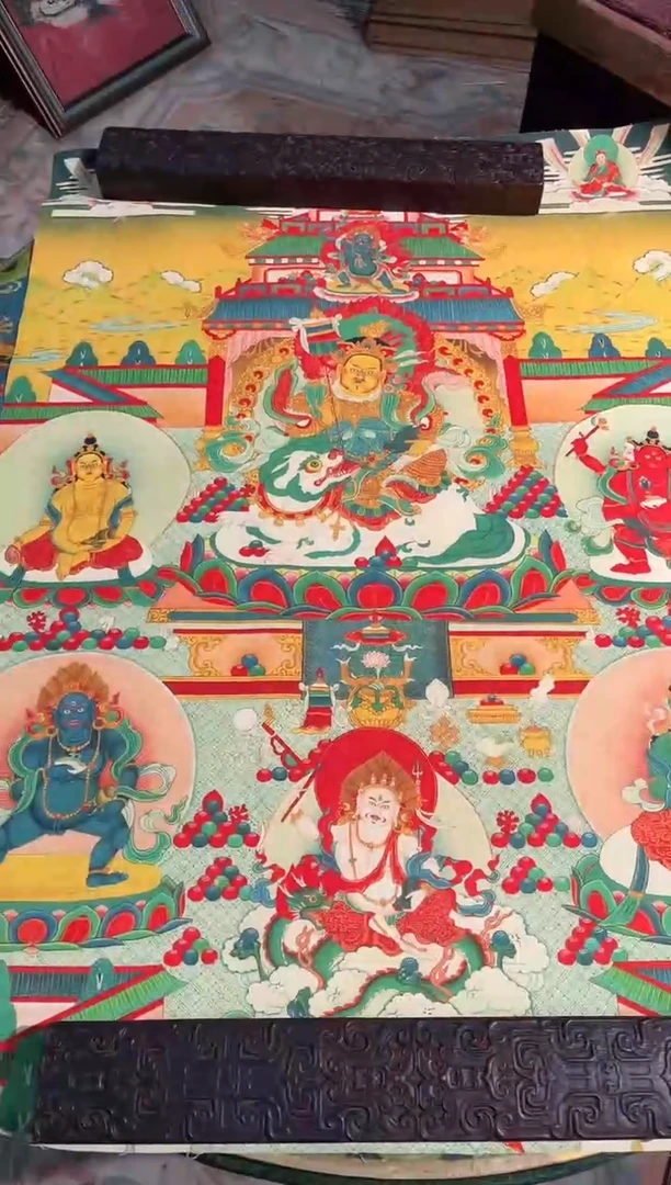 卷轴画路路的唐卡tk160