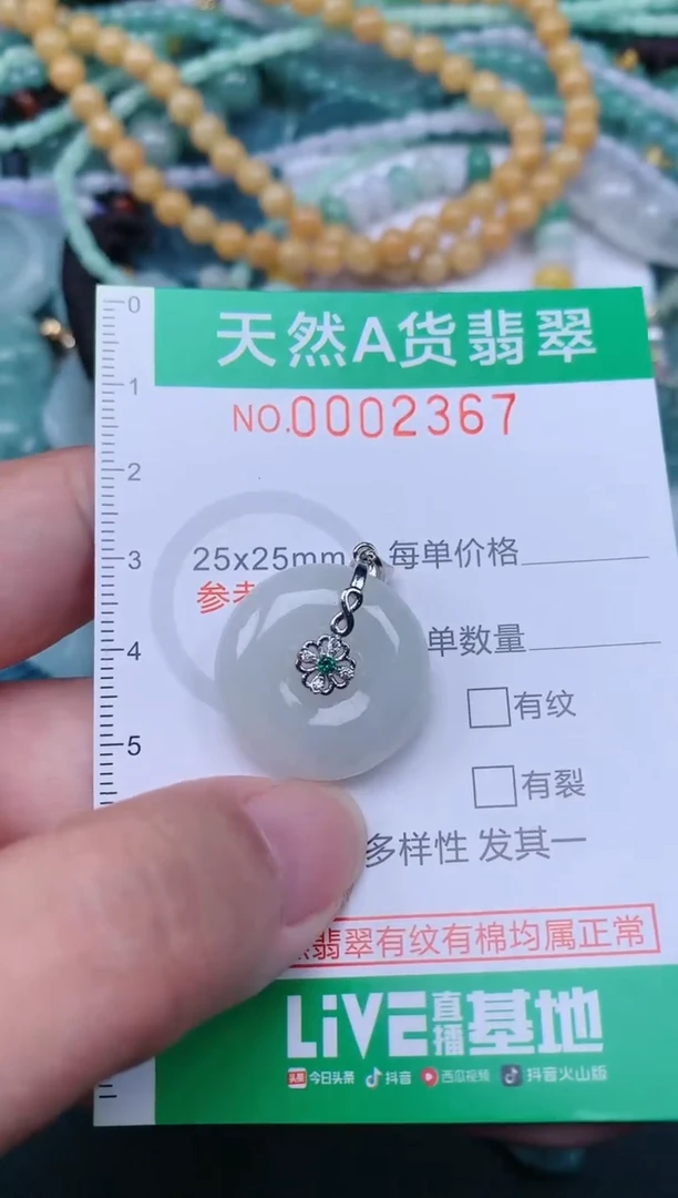 翡翠未镶嵌颈饰.0002367
