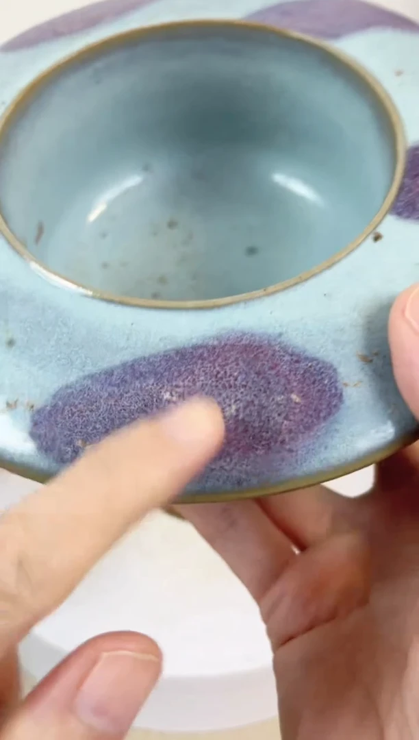 摆件瓷器瓷器瓷器钧窑行炉摆件