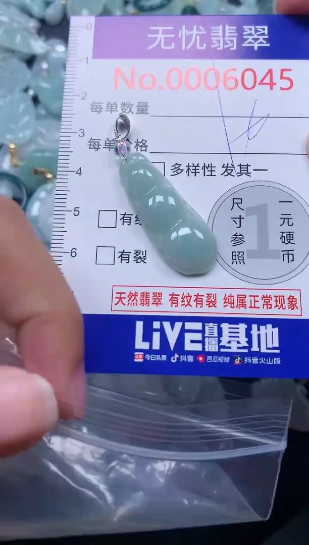 颈饰未镶嵌翡翠6045