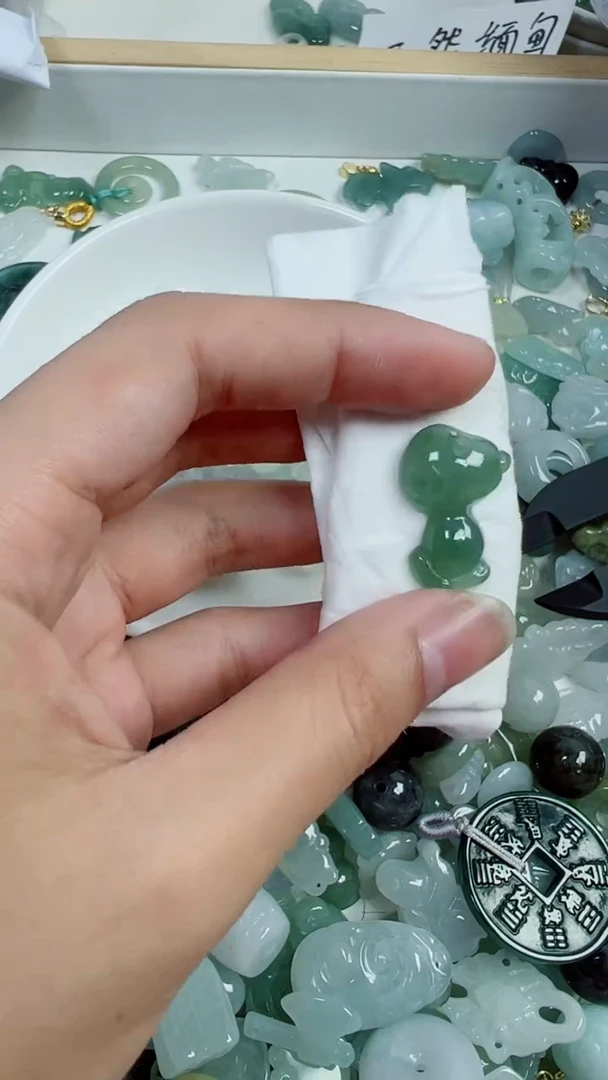 散珠翡翠937号链接，A货翡翠