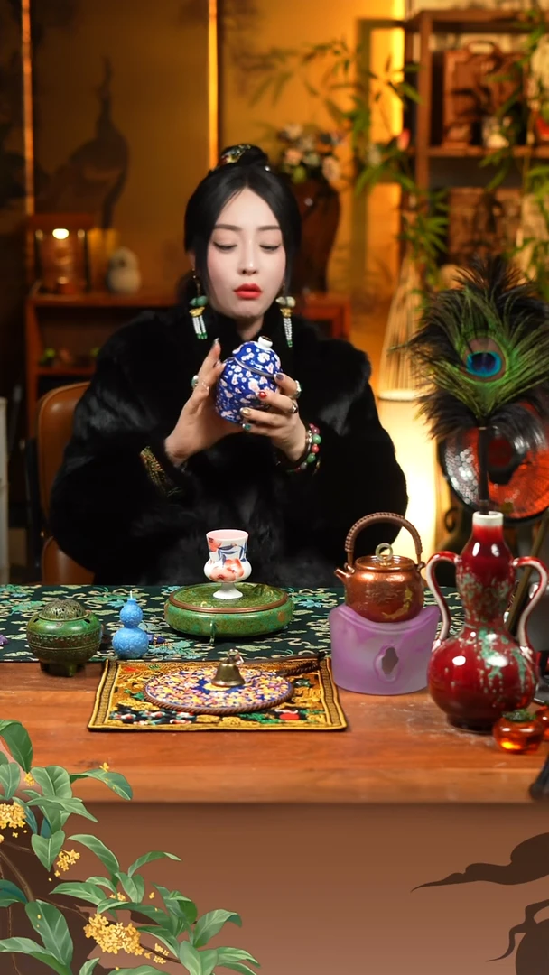 冰梅蓝茶叶罐11111