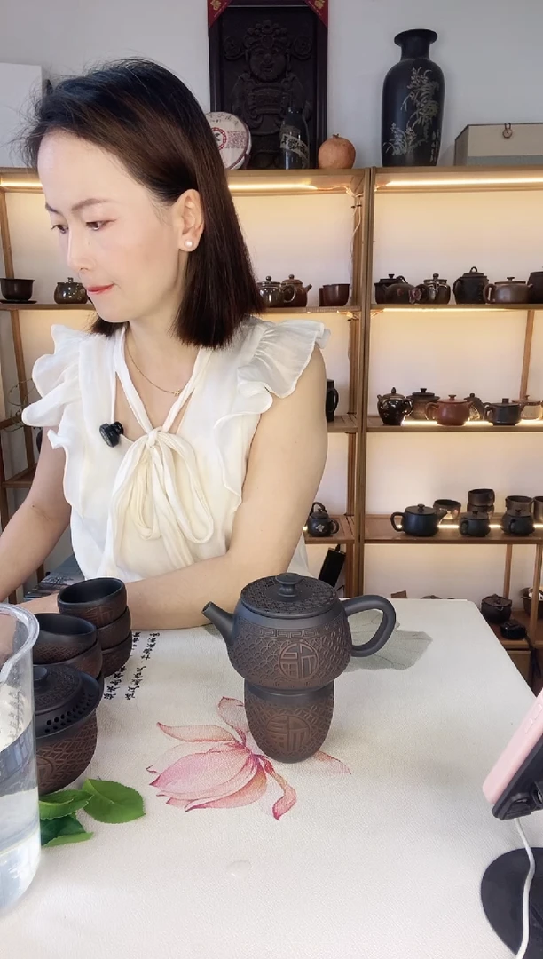 用****9福字五帝钱300单壶带主人