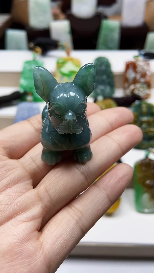 颈饰未镶嵌翡翠翡翠A货