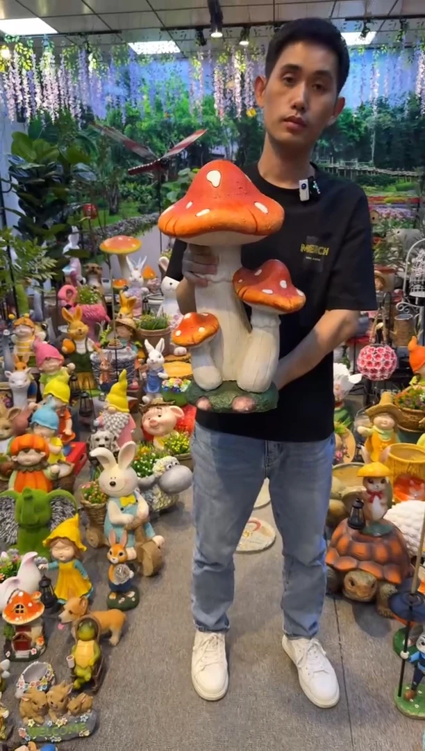 无花朵花园庭院摆件&00&