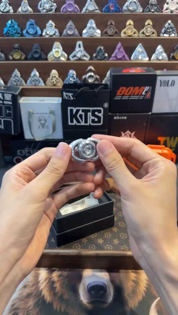 LQ曜石mini钢主体+钛对锁刀纹02号7off