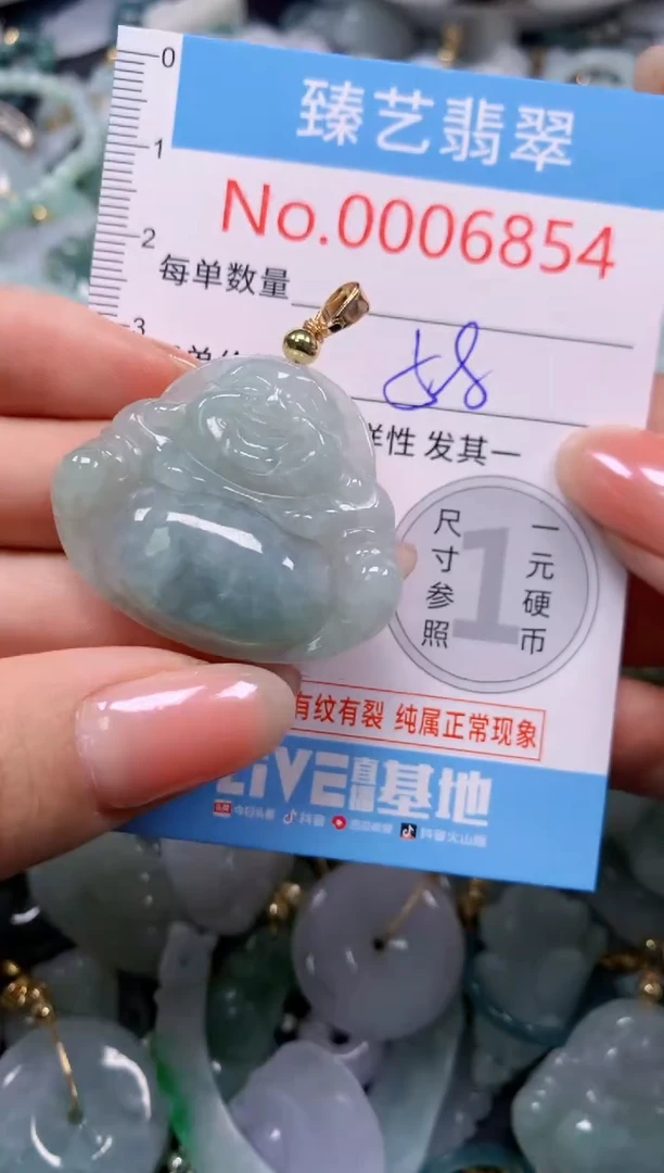 颈饰未镶嵌翡翠6854