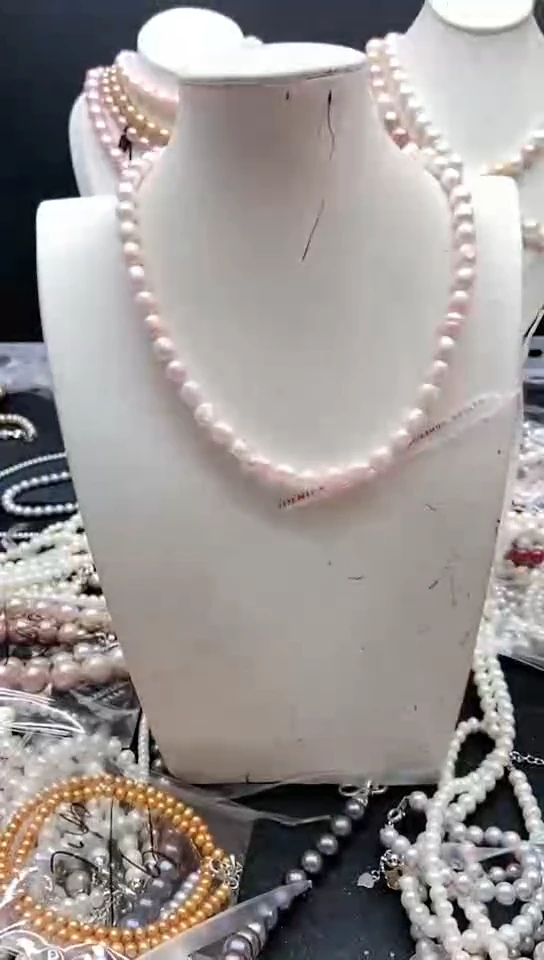 淡水珍珠未镶嵌颈饰1