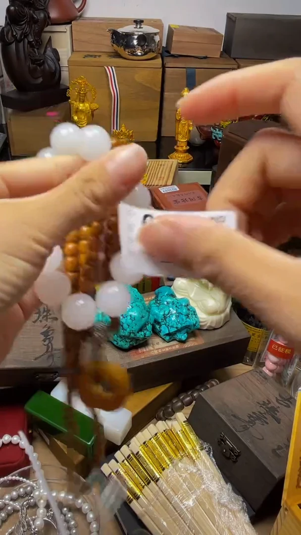 楼**三陶瓷手串直播专属C589