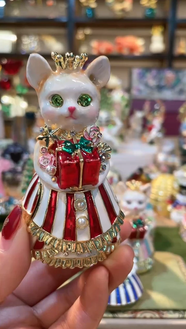 【闪购商品】珐琅彩精致首饰盒