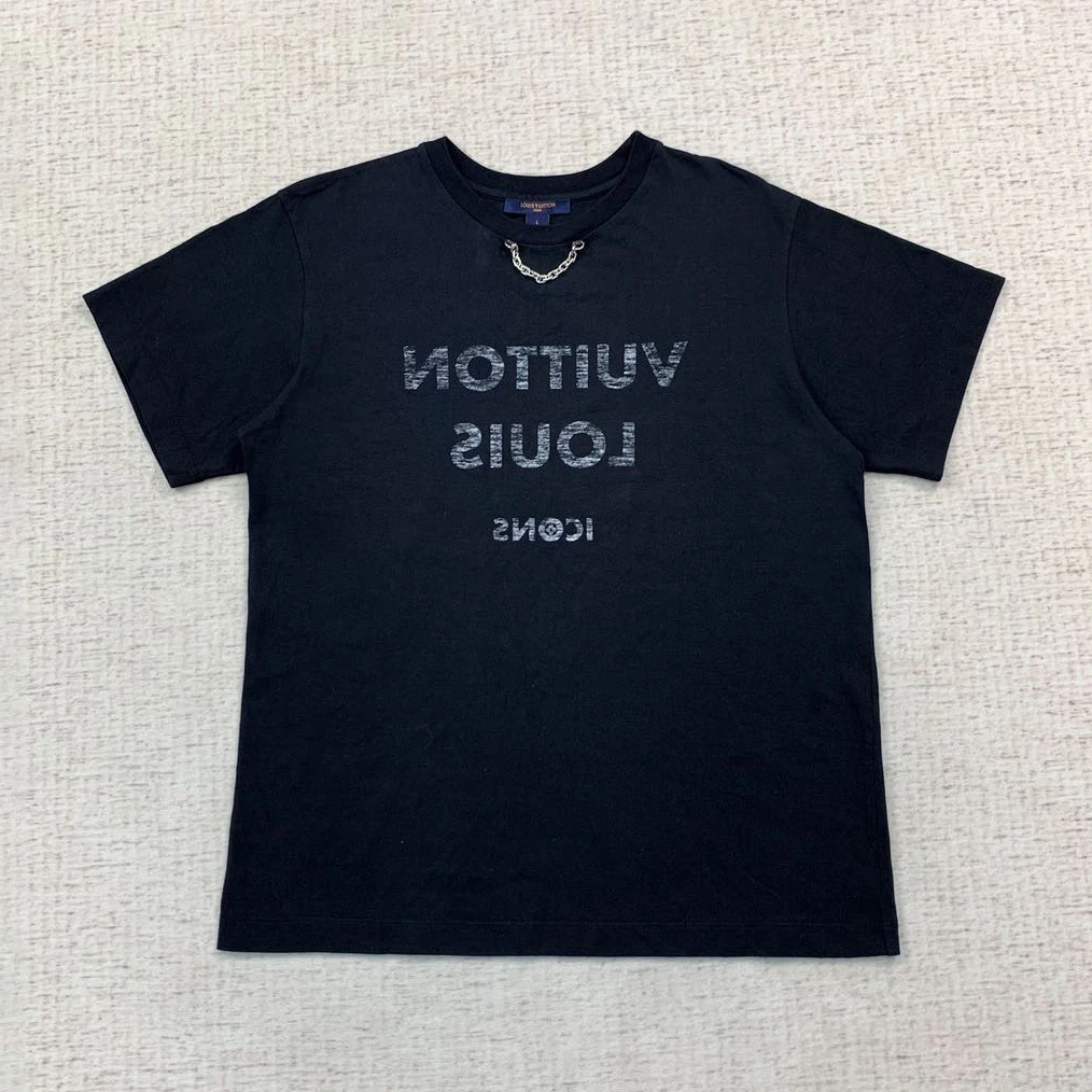 未使用 LouisVuitton/路易威登 logo百搭短袖m码编码xb2977