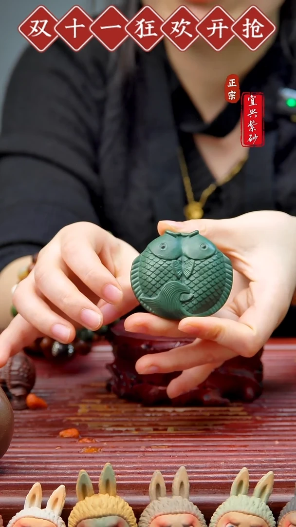 紫砂茶宠宜兴紫砂茶宠摆件