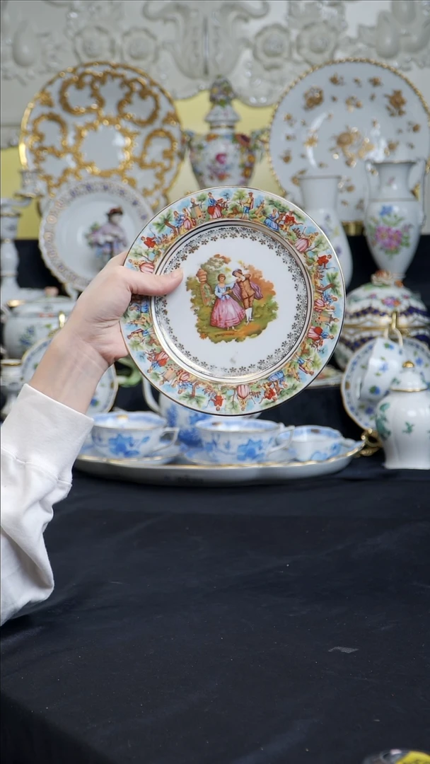 骨瓷婷婷中古器物如图所示43