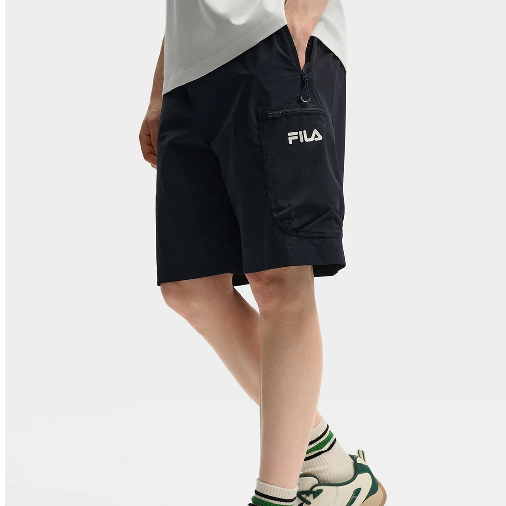 Fila/斐乐夏季【防泼水防污】男士新款百搭速干运动短裤F11M539805F