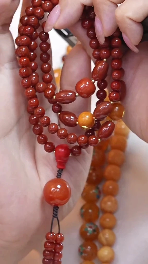 蜜蜡颈饰未镶嵌8465天然蜜蜡珠宝奇石云端妖孽全部保真