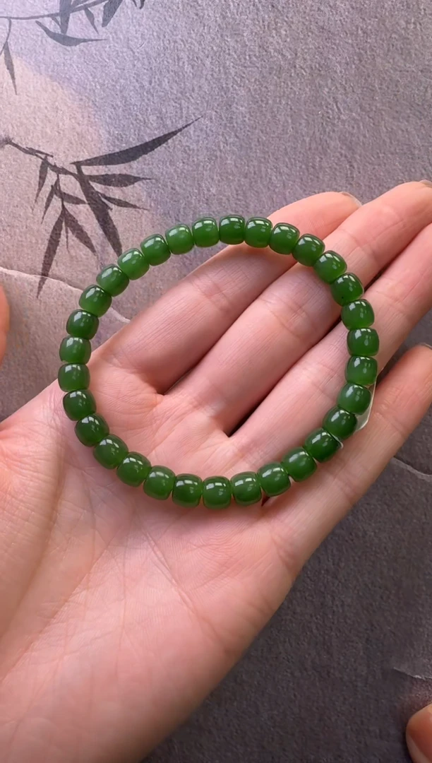 【闪购商品】和田玉（碧玉）手串未镶嵌手串
