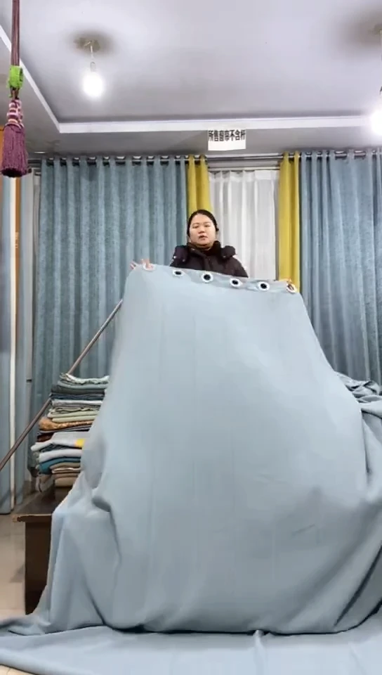 布成品窗帘   4.8*2.75