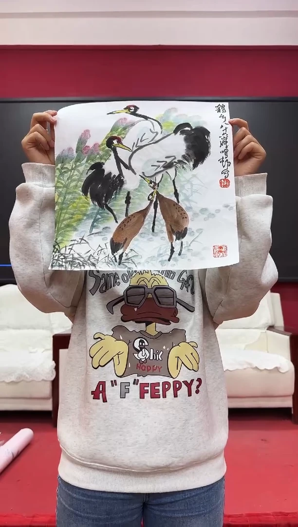 【闪购商品】国画天津人美—孙鸣邨—国画作品