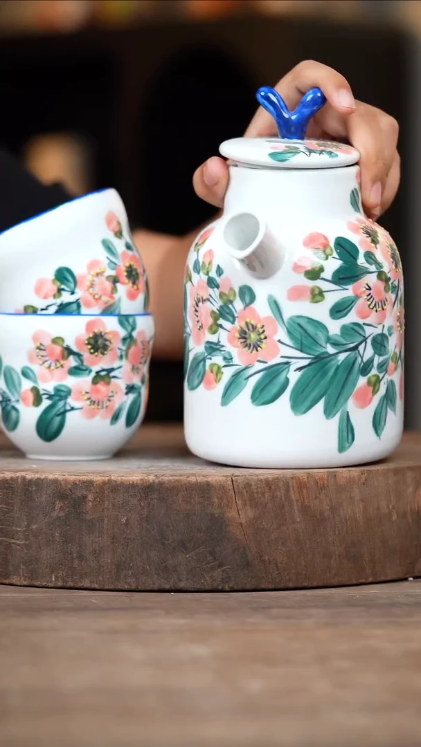 瓷片景德镇高温釉下彩（食品级）