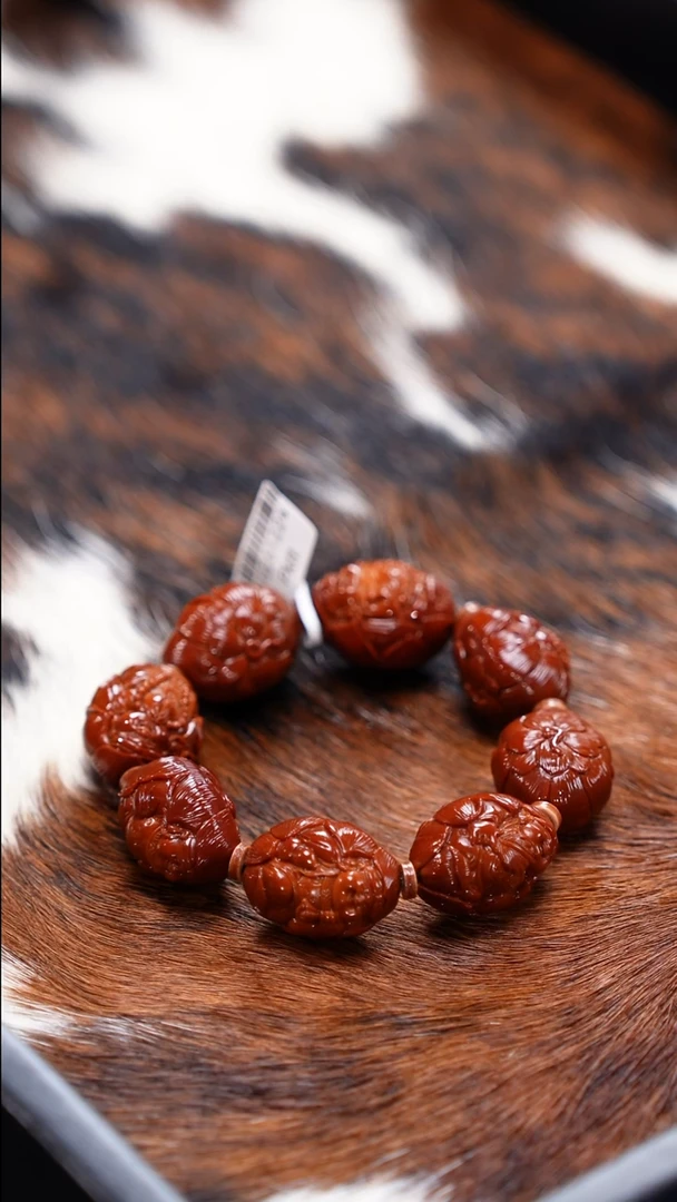 吊坠橄榄核dhd荷叶财迷