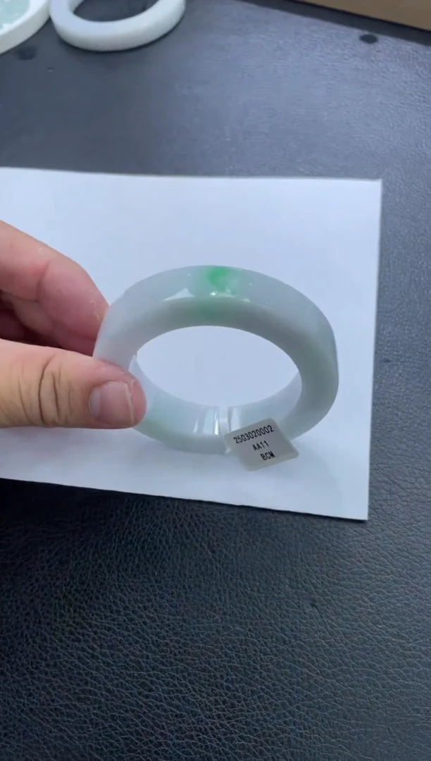 未镶嵌手镯定制翡翠平****富手镯DDJ发一件