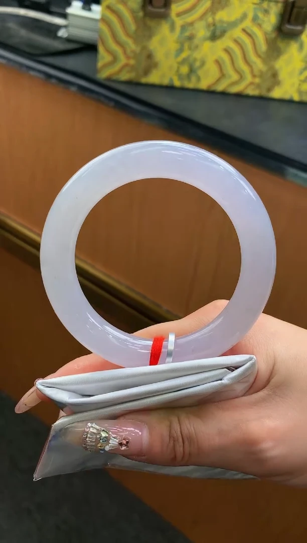 未镶嵌手镯翡翠-F98-圆条57.9