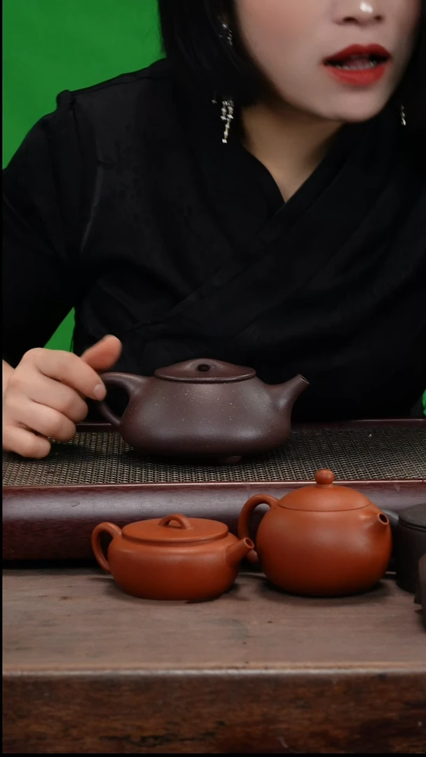 【闪购商品】紫砂茶壶全手工零添加天青泥景舟石瓢