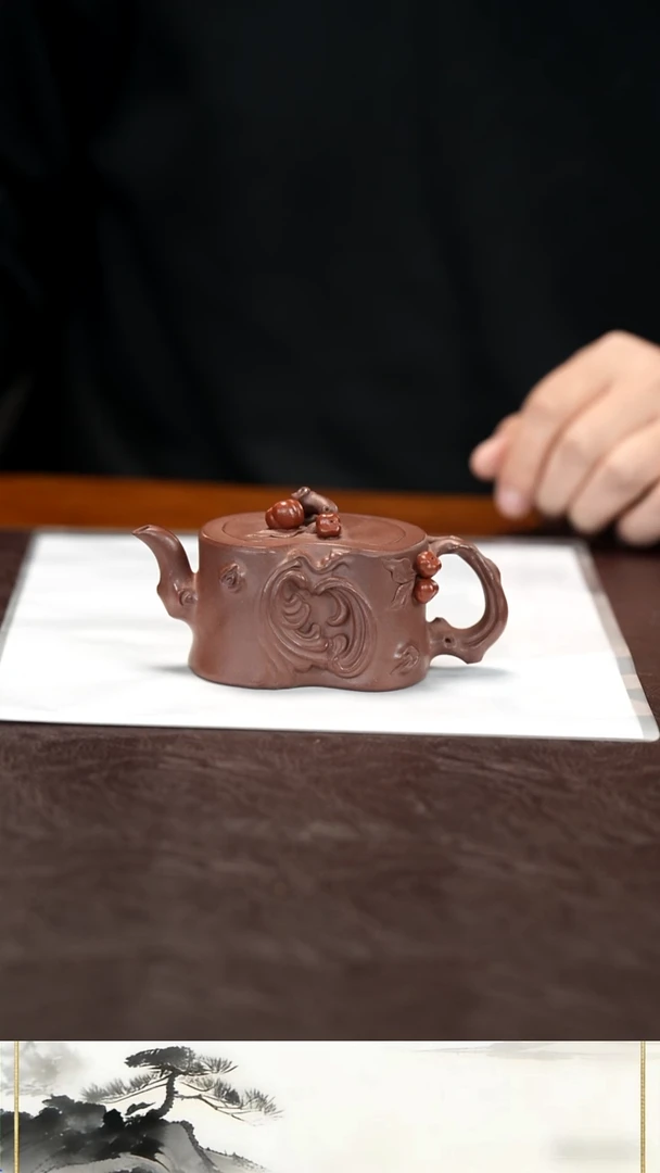 茶壶紫砂全手工    花器