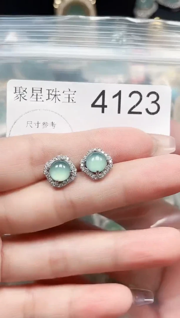 【闪购商品】翡翠颈饰未镶嵌赠皮绳4123