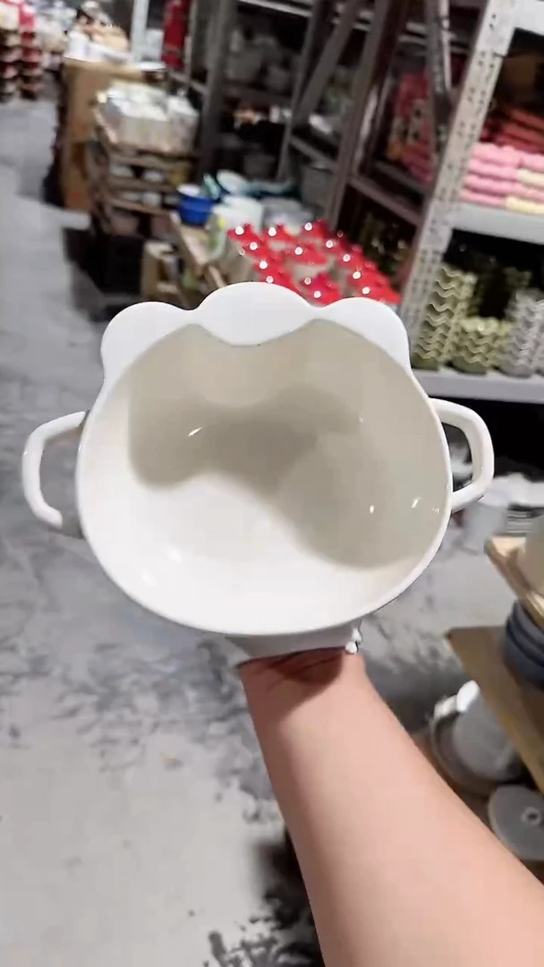 碗双耳微瑕 凑满20元包邮